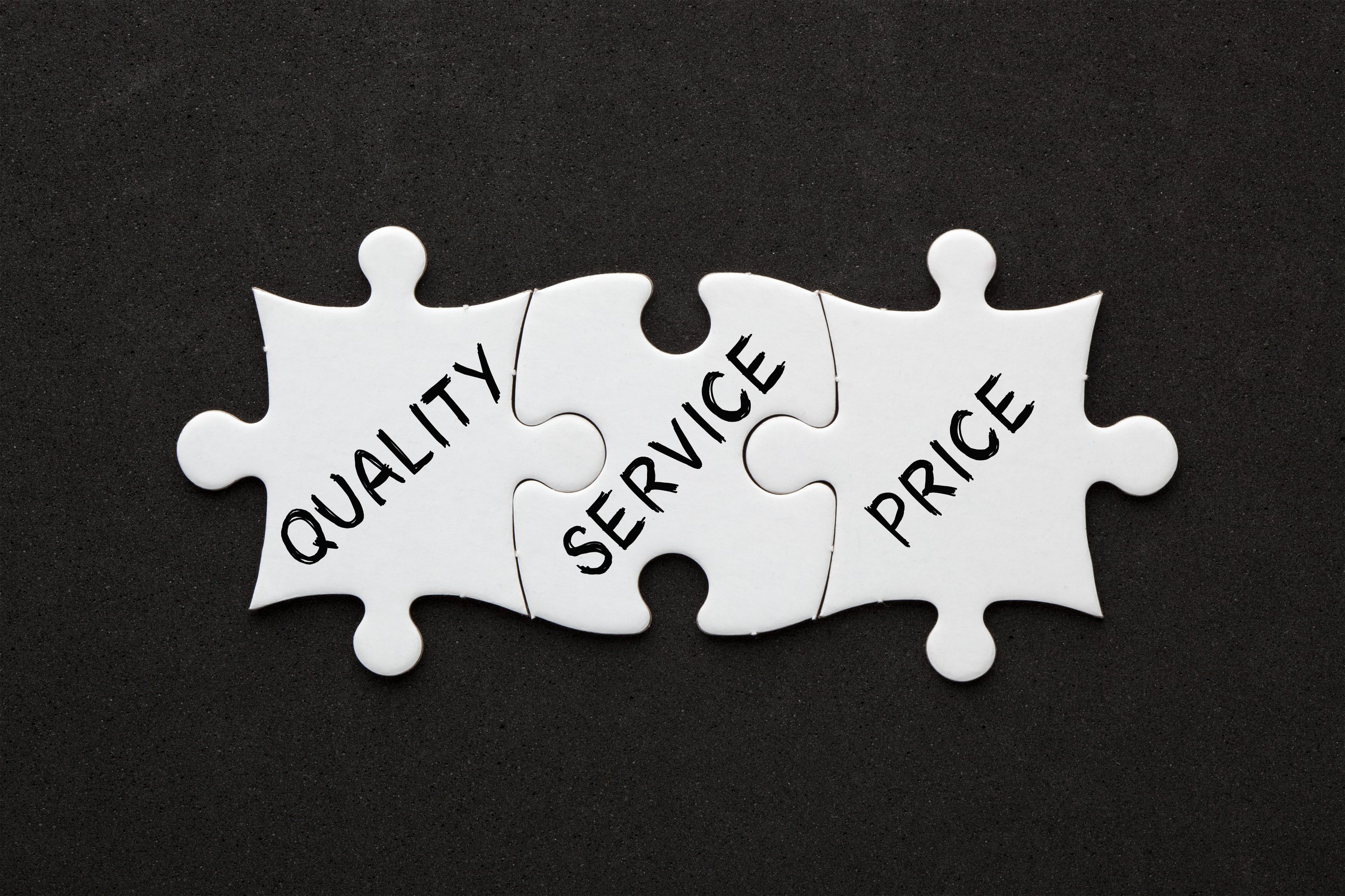 Quality Service Price Puzzle