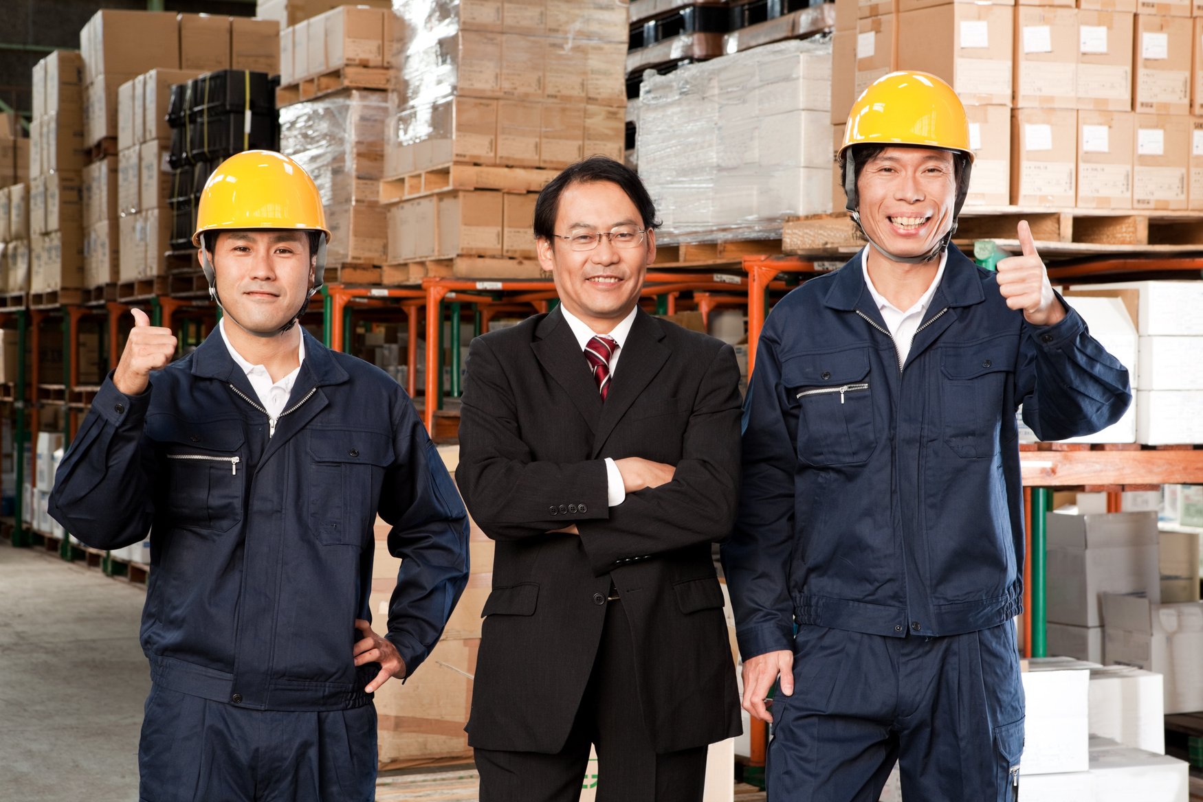 Japanese Businessman and worker